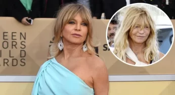 Goldie Hawn’s makeup-free picture displays her authentic appearance.